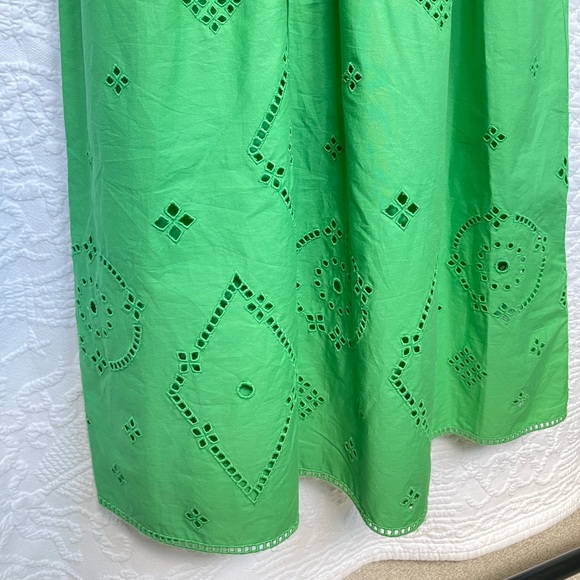 Ganni Broderie Anglaise midi dress, size 34 (2) - Picture 5 of 8